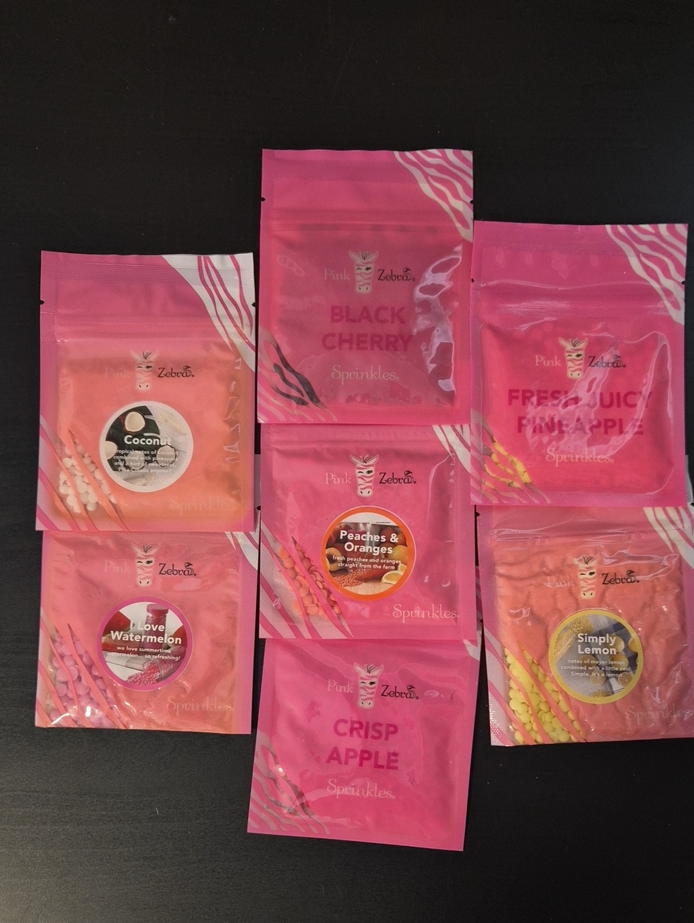Pink Zebra Assorted "Farm To Market" Sprinkles Sachets